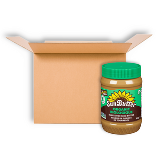 SUNBUTTER ORGANIC UNSWEENTENED 454G CS6