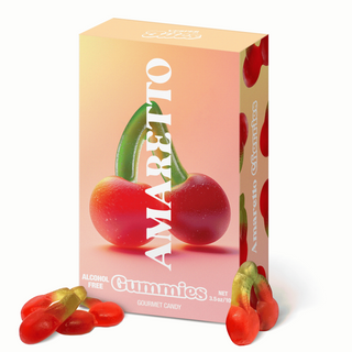 VESPER BITES GUMMIES AMARETTO CHERRIES 100G