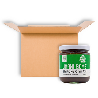 UMAMI BOMB SHIITAKE CHILI OIL ROASTED GARLIC 250ML CS12