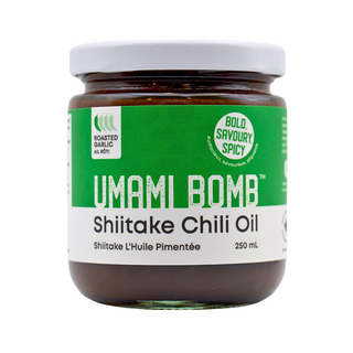 UMAMI BOMB SHIITAKE CHILI OIL ROASTED GARLIC 250ML