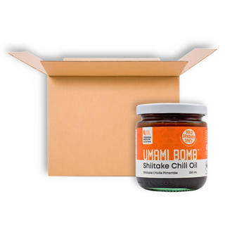 UMAMI BOMB SHIITAKE CHILI OIL MEDIUM 250ML CS12