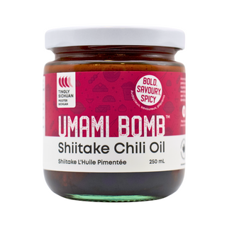 UMAMI BOMB SHIITAKE CHILI OIL TINGLY SICHUAN 250ML