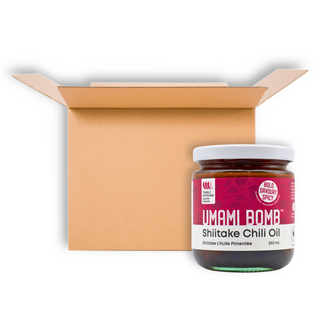 UMAMI BOMB SHIITAKE CHILI OIL TINGLY SICHUAN 250ML CS12