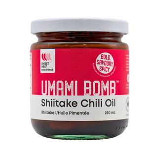 UMAMI BOMB SHIITAKE CHILI OIL SWEET HEAT 250ML