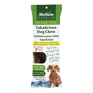 MELLOW YAKALICIOUS DOG CHEW VENISON S DOG 35G