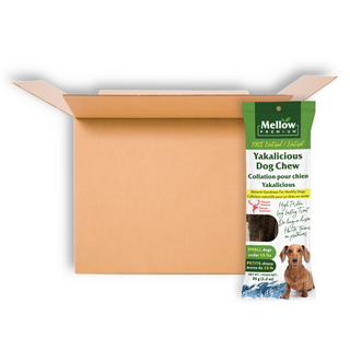MELLOW YAKALICIOUS DOG CHEW VENISON S DOG 35G CTN12