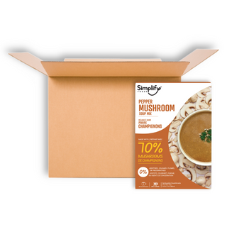 SIMPLIFY FOODS SOUP MIX PEPPER MUSHROOM 40G CTN8