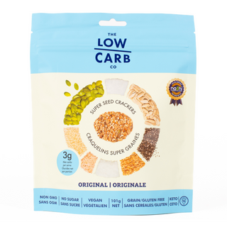 THE LOW CARB CO. SEED CRACKERS - ORGINAL 101G