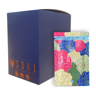 SOUL CHOCOLATE BAR DARK CHOCO MOUNTAIN FLAKE SALT 70% 25G CTN15