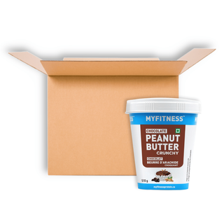MYFITNESS CHOCOLATE PEANUT BUTTER CRUNCHY 510G CS12