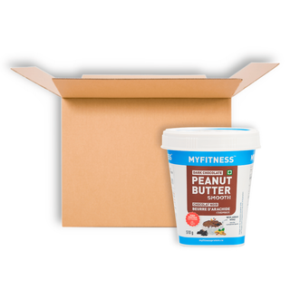 MYFITNESS HIGH PROTEIN DARK CHOCO PB SMOOTH 510G CS12