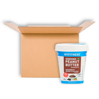 MYFITNESS HIGH PROTEIN DARK CHOCO PB SMOOTH 510G CS12