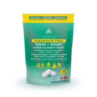 LUMEHRA FRG-FREE SWIM SPORT LAUNDRY DETERGENT TABLET 20CT