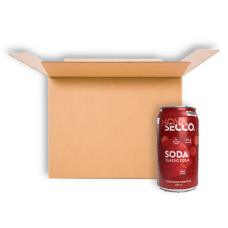 NOVASECCO PREBIOTICS SODA CLASSIC COLA 355ML CS24