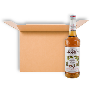 MONIN GOURMET SYRUP HAZELNUT 750ML CS12