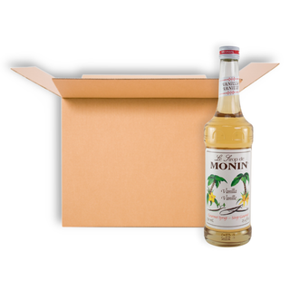 MONIN GOURMET SYRUP VANILLA 750ML CS12