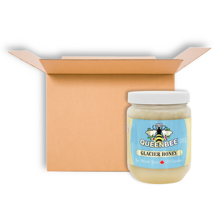 QUEENBEE GLACIER HONEY 500G CS6