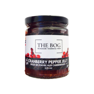 THE BOG CRANBERRY PEPPER JELLY 325ML