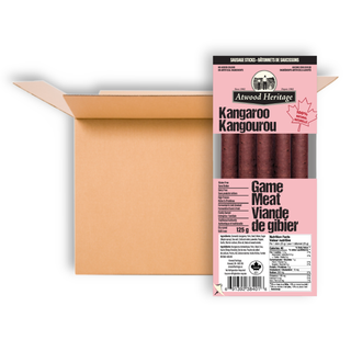 ATWOOD HERITAGE MEAT STICKS KANGAROO 125G CTN12