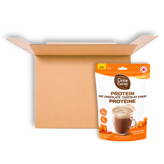 LITTLE CACAO PROTEIN HOT CHOC SALTED CARAMEL 320G CS6