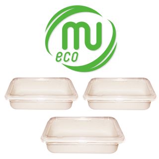 MU-Eco Biodegradable Takeout Containers