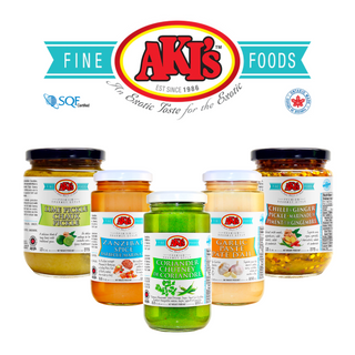 Aki's Fine Foods Chutney, Sauces, Pickles