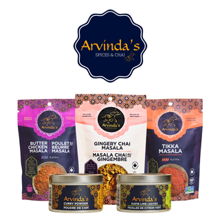 Arvinda’s Indian Spice Blends & Chai Masalas