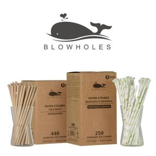 Blowholes Paper Straws