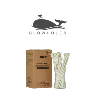 Blowholes Paper Straws
