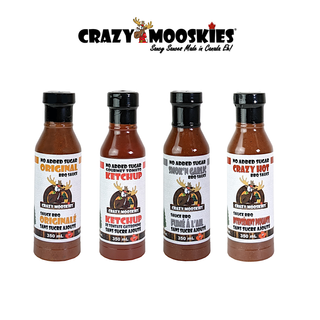 Crazy Mooskies Spice Mixes and Sauces