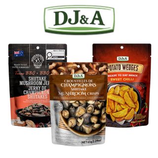 DJ&A High-Fibre Vegan Snacks