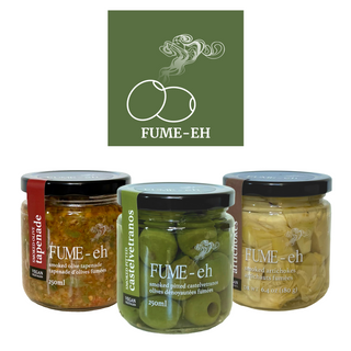 Fume-eh Smoked Olives, Tapenades & Antipasti