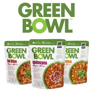 Green Bowl Upcycled High-Fibre Steamed Rice and Bean Meals