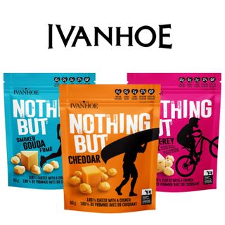 Ivanhoe Nothing But Cheese Snacks