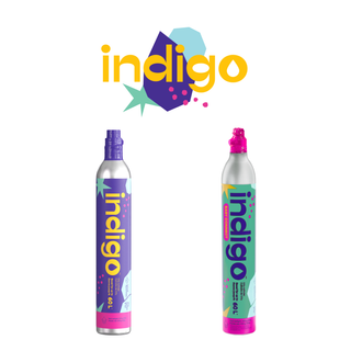 Indigo Soda Refillable CO₂ Carbonators