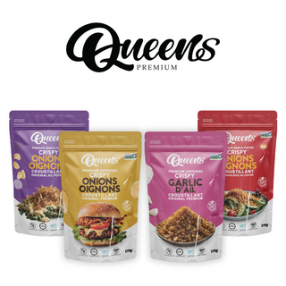 Queen’s Premium Crispy Onions & Garlic