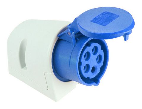 WALL SOCKET 32A 3P 6h IP44