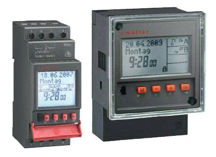 DIGITAL TIME SWITCH DIN RAIL 1