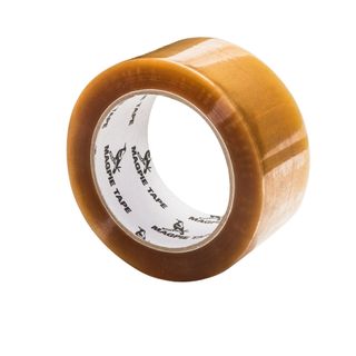 CLEAR RUBBER PACKAGING TAPE 100m X 48mm