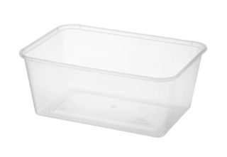 1000ml RECT PLASTIC CONTAINERS (50)