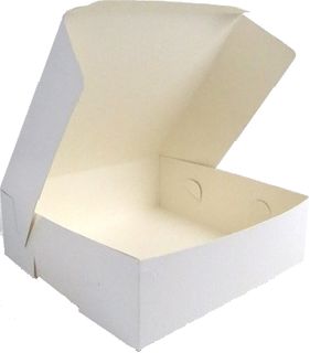 CAKE BOX 150x150x100 (MILKBRD) 6X6X4 100