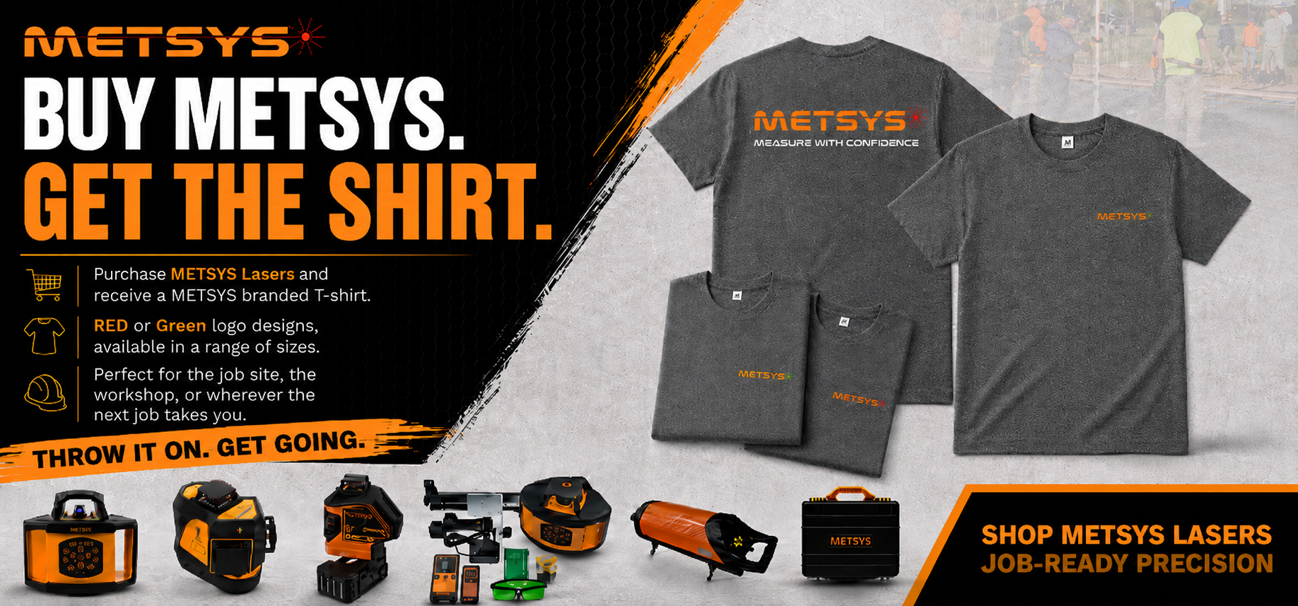 METSYS Laser Free T-Shirt Promotion