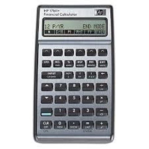 HP 17BII+ calculator