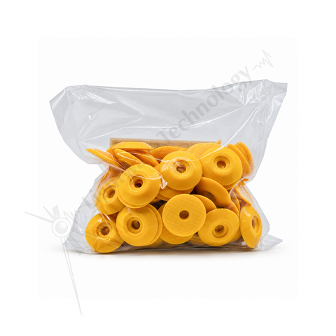 KONOE Survey Washer &ndash; No.2 Yellow 27&times;5mm