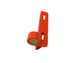 Plastic staff bubble orange