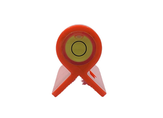 Plastic staff bubble orange