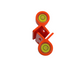Plastic staff bubble orange