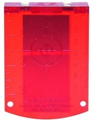 Red magnetic grid target