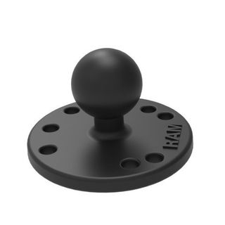 round mount plate with ball