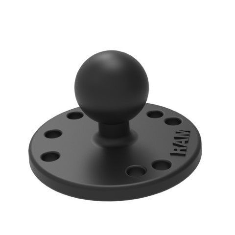 round mount plate with ball